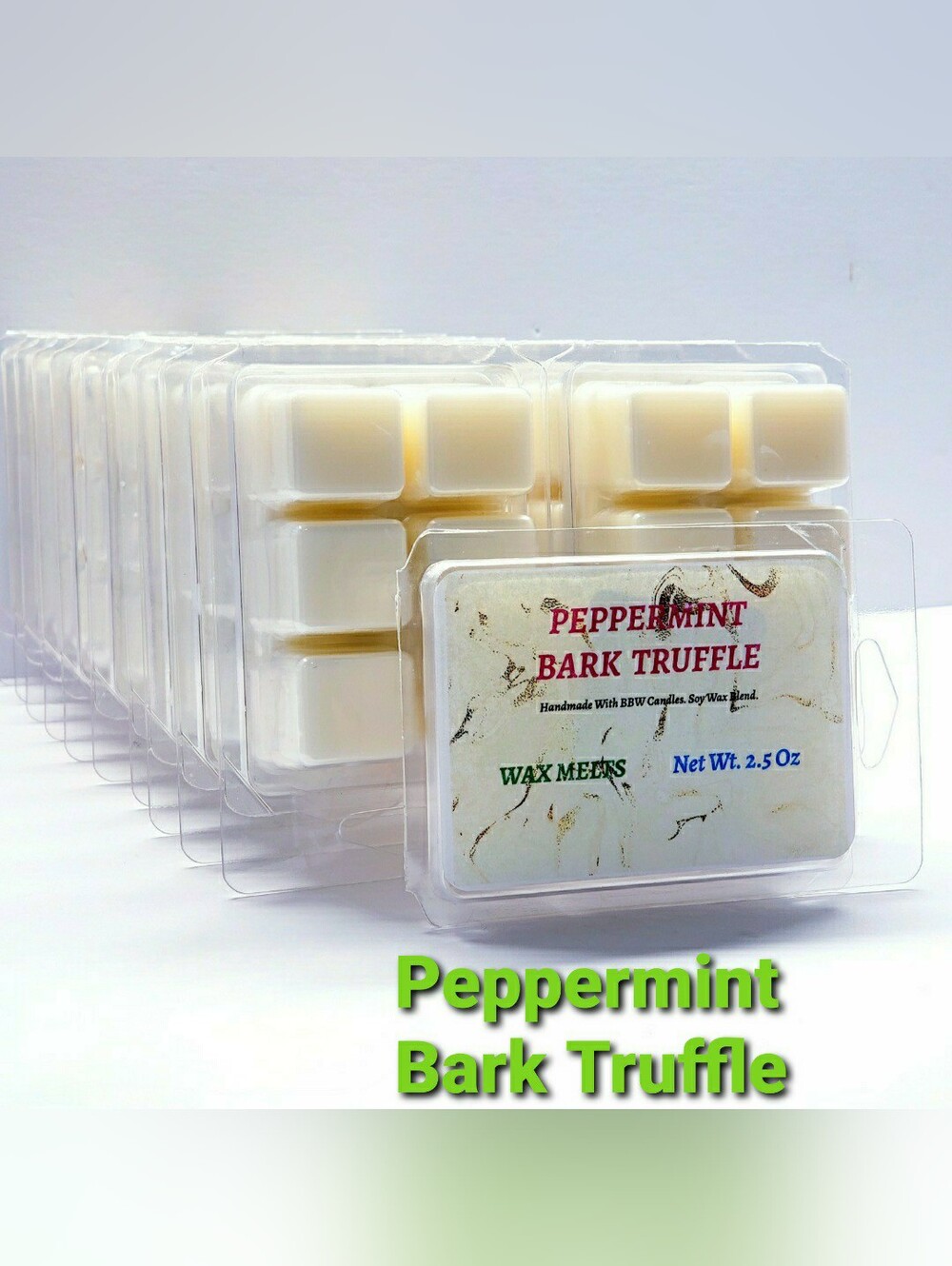 PEPPERMINT BARK TRUFFLE -Bath & Body Works Candle Wax Melts- $8 per pack